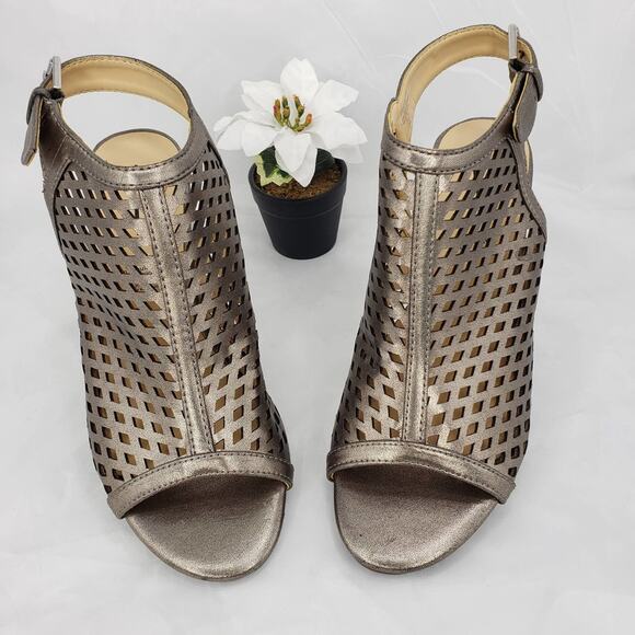 Liz Claiborne Gemma‎ Heel Sandals Sz 8.5M - Picture 1 of 7